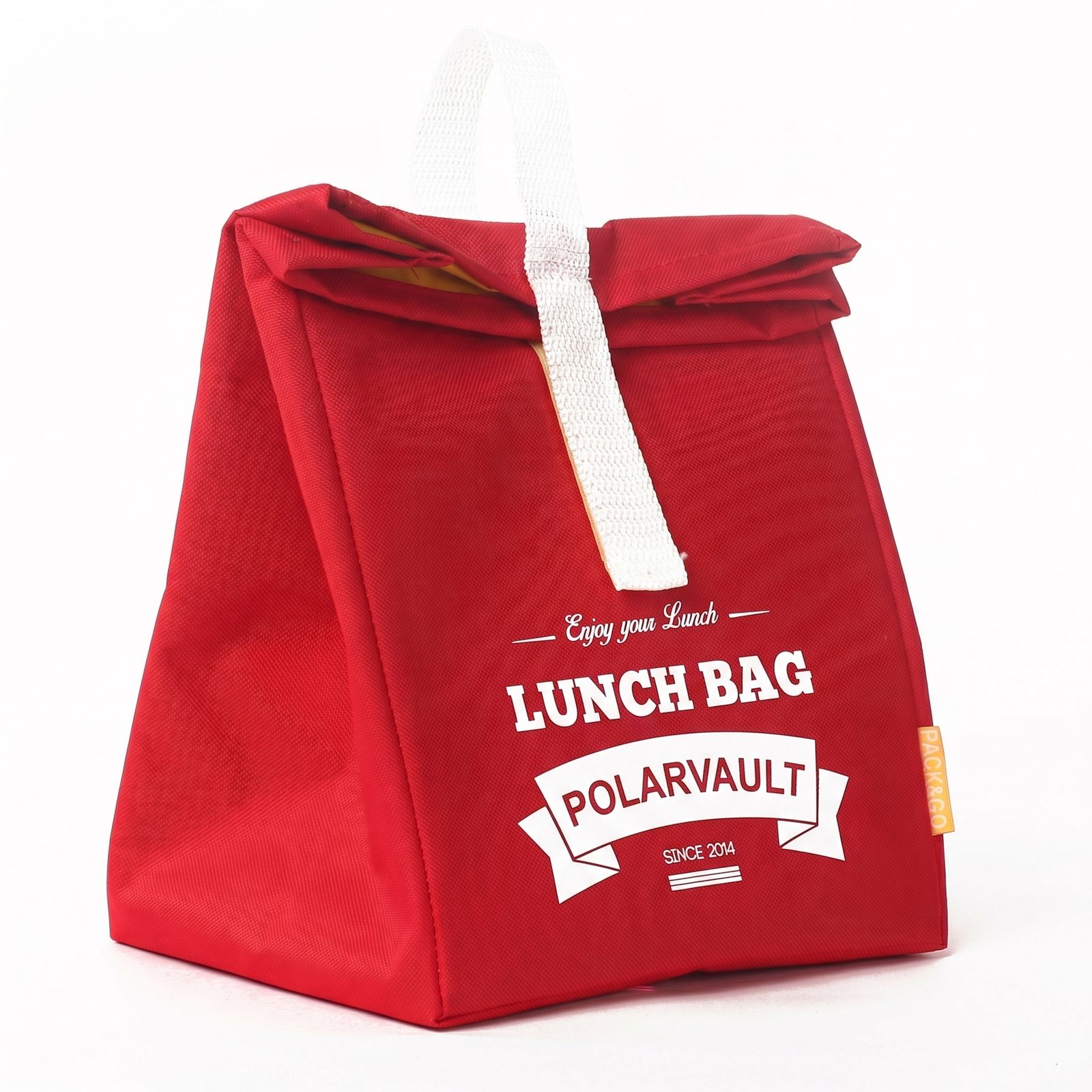 Lunchbag L Red